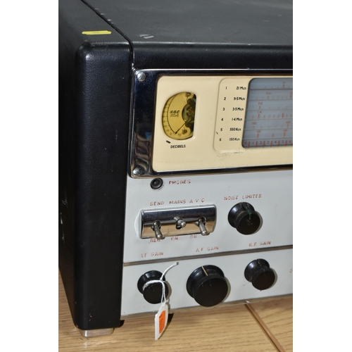 387 - A GEC COMMUNICATIONS RECEIVER SET BRT 400, not tested, outer case marked in places