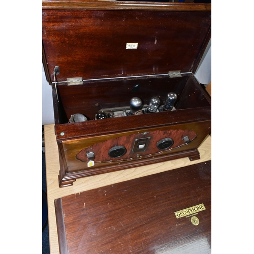 408 - TWO GECOPHONE RADIO SETS, not tested, one is model B.C. 4000 R.P. Inst. No.2748,the other B.C.4000 I... 