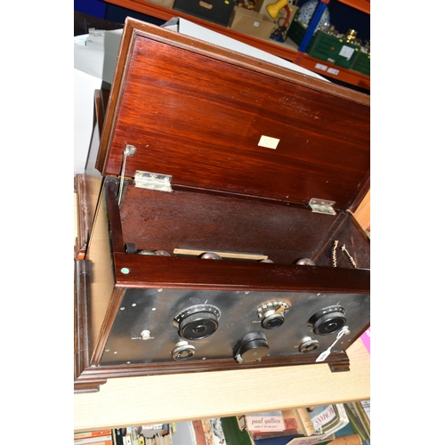 408 - TWO GECOPHONE RADIO SETS, not tested, one is model B.C. 4000 R.P. Inst. No.2748,the other B.C.4000 I... 