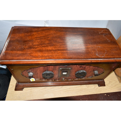 408 - TWO GECOPHONE RADIO SETS, not tested, one is model B.C. 4000 R.P. Inst. No.2748,the other B.C.4000 I... 