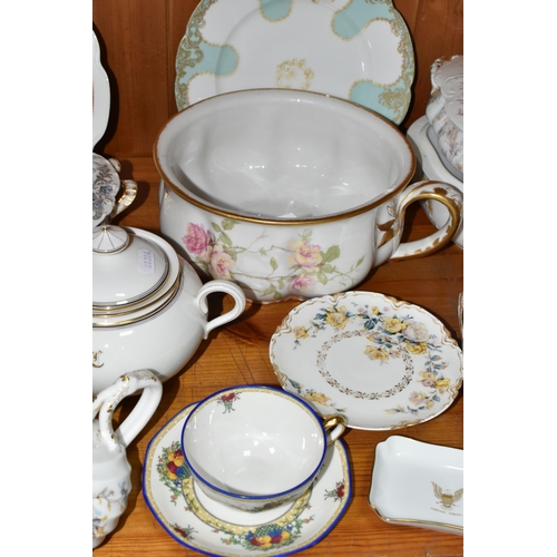 422 - A GROUP OF HAVILAND & CO, LIMOGES PORCELAIN, to include six tureens in different patterns - smallest... 