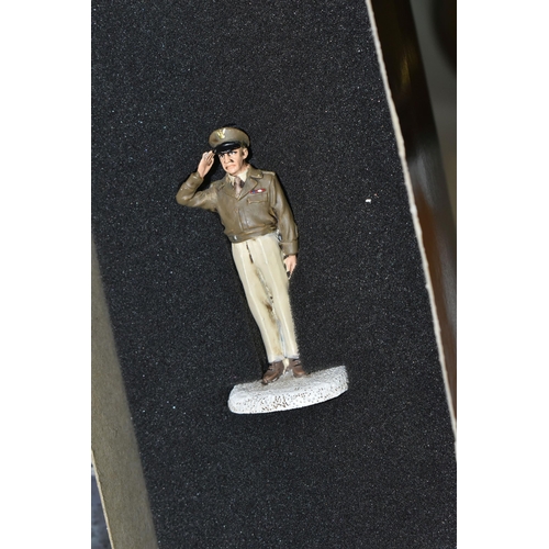 450 - FOUR BOXED CORGI FORWARD MARCH CAST METAL FIGURES, comprising 'General Eisenhower' CC59183, 'Lord Lo... 