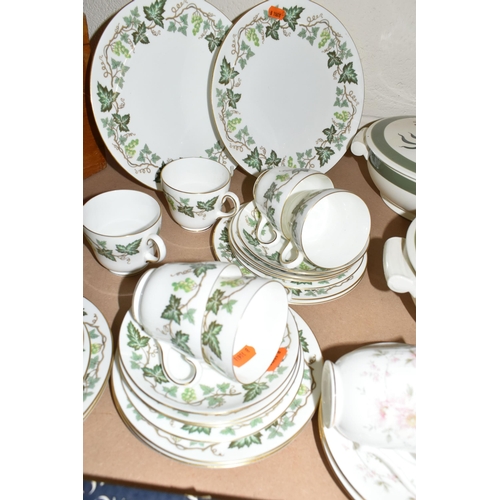 483 - A SELECTION OF TEA AND DINNER WARES ETC, to include Grindley 'Green-Gables' part dinner service,  to... 