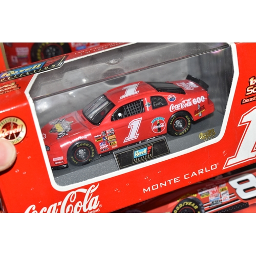 496 - A COLLECTION OF ASSORTED MODERN DIECAST MOSTLY LIMITED EDITION NASCAR STOCK CAR MODELS, to include A... 