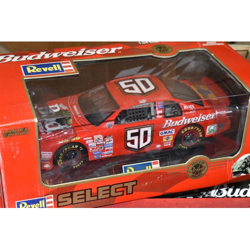 496 - A COLLECTION OF ASSORTED MODERN DIECAST MOSTLY LIMITED EDITION NASCAR STOCK CAR MODELS, to include A... 