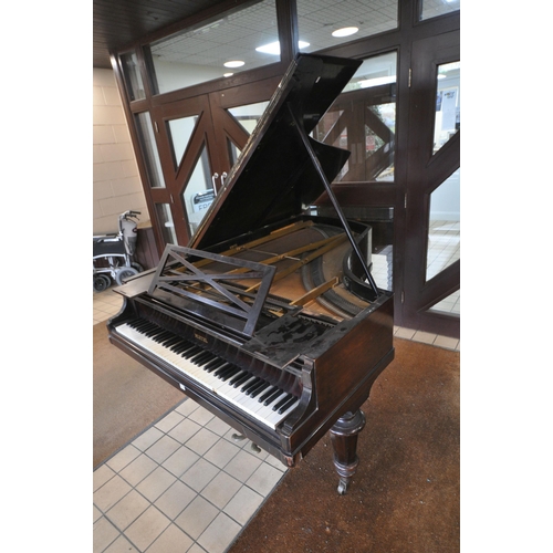 1315 - A 19TH CENTURY PLEYEL ROSEWOOD BABY GRAND PIANO, serial number 78256, the hinged lid enclosing an ov... 