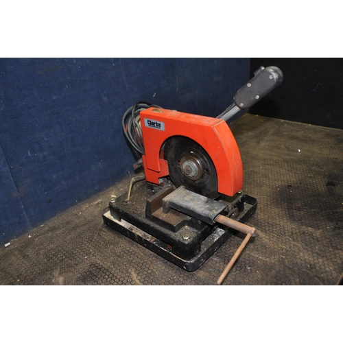 1065 - A CLARKE CMS 900 METALWORKER CUT OFF SAW with 7in blade fitted (PAT fail due to uninsulated plug but... 