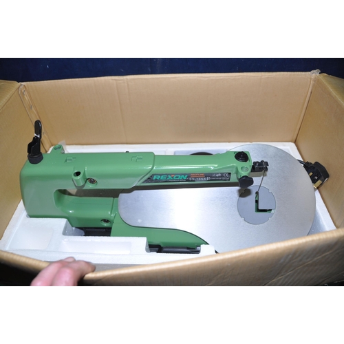 1066 - A BOXED AND UNUSED REXON SS-16SA SCROLL SAW