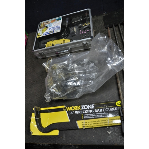 1094 - A TRAY CONTAINING NEW AND UNUSED TOOLS by Workzone, Powercraft, Faithful etc including a breaker bar... 