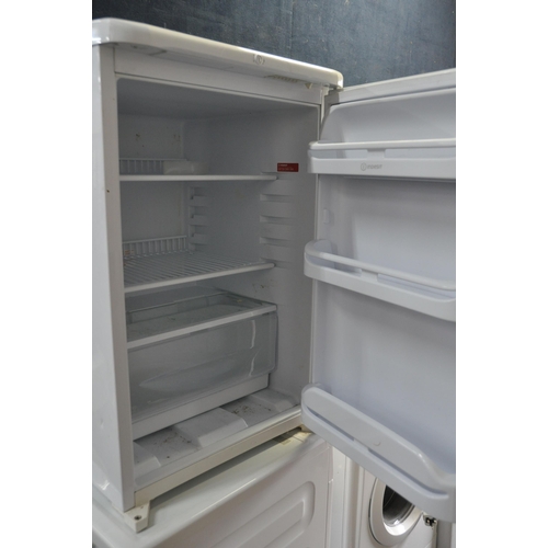 1116 - AN INDESIT TLA1 UNDER COUNTER FRIDGE width 55cm depth 57cm height 84cm (PAT pass and working at 2 de... 