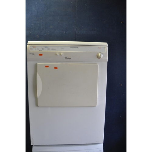 1120 - A WHIRLPOOL AWZ121 TUMBLE DRYER width 60cm depth 55cm height 85cm (PAT pass and working)