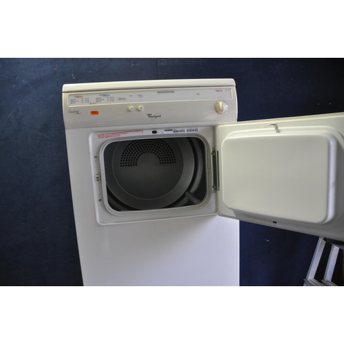 1120 - A WHIRLPOOL AWZ121 TUMBLE DRYER width 60cm depth 55cm height 85cm (PAT pass and working)