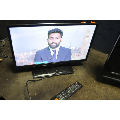 1138 - A PANASONIC TX-L32X10B 32in TV with remote and a Logik 20in TV with remote (both PAT pass and workin... 