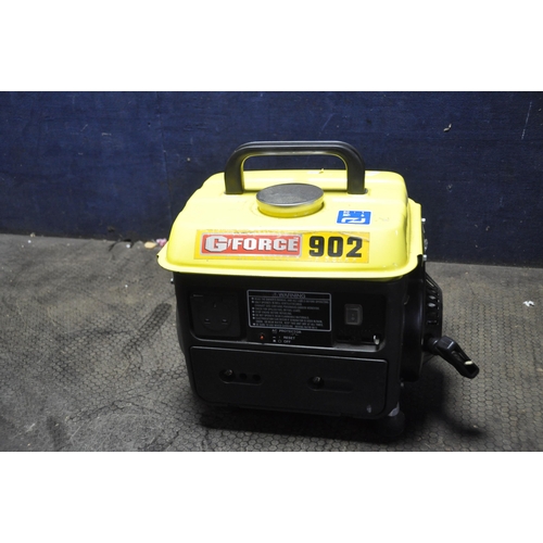 1145 - A G FORCE 902 PETROL GENERATOR (engine pulls freely but hasn't started)