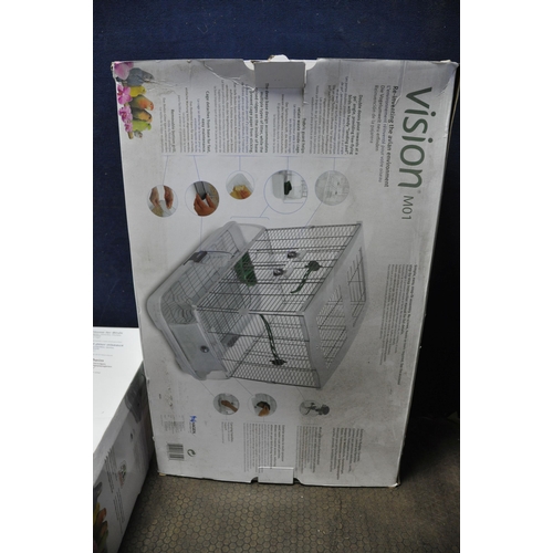 1159 - TWO VISION M01 BIRD CAGES AND AN EPSON WF-2750DWF PRINTER (all brand new in box)