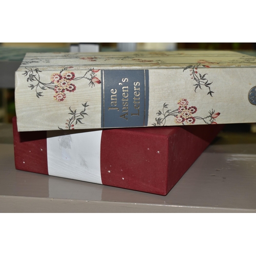 560 - THE FOLIO SOCIETY, Nine Titles relating to Jane Austen, Pride And Prejudice, Sense And Sensibility, ... 