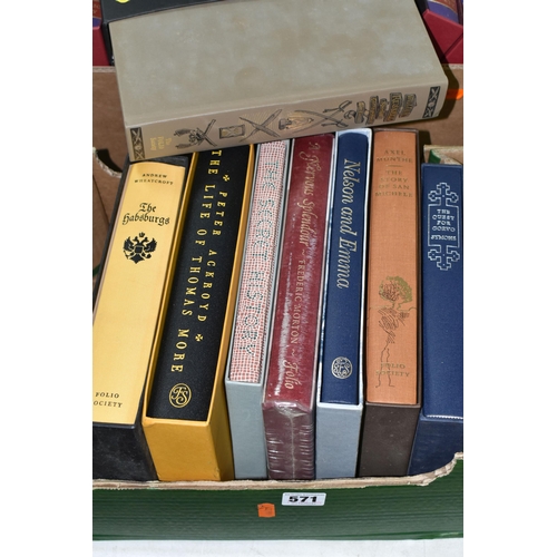 571 - THE FOLIO SOCIETY, Eight Titles comprising The Quest For Corvo by J.A. Symonds, The Story Of San Mic... 