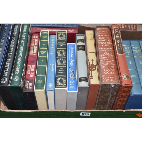 575 - THE FOLIO SOCIETY, Eighteen titles including a three book box-set, Stephen; Lesley, Hours In A Libra... 