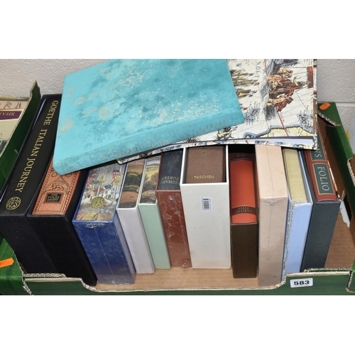 583 - THE FOLIO SOCIETY, Twelve Titles on a Geographical theme comprising Goethe; Italian Journey 1786-178... 