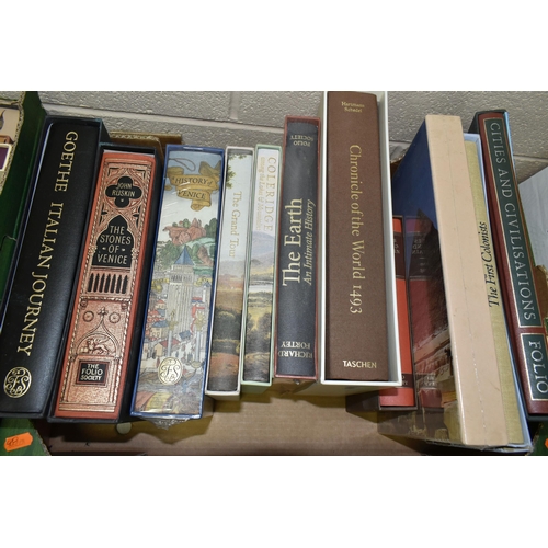 583 - THE FOLIO SOCIETY, Twelve Titles on a Geographical theme comprising Goethe; Italian Journey 1786-178... 