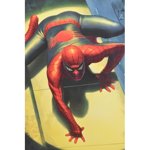 596 - ALEX ROSS FOR MARVEL COMICS (AMERICAN CONTEMPORARY) 'THE SPECTACULAR SPIDERMAN', a signed limited ed... 