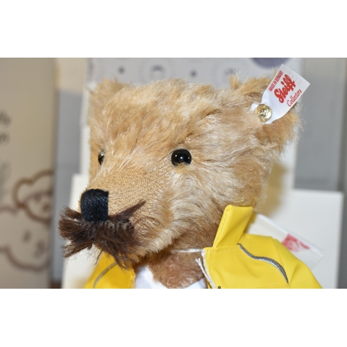 A BOXED STEIFF LIMITED EDITION FREDDIE MERCURY TEDDY BEAR