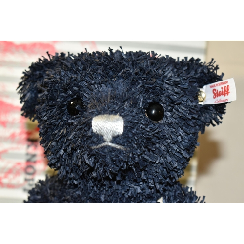 380 - A BOXED LIMITED EDITION STEIFF 'TEDDIES FOR TOMORROW: AFTER MIDNIGHT PAPER' TEDDY BEAR, with a paper... 