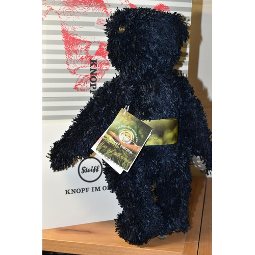 380 - A BOXED LIMITED EDITION STEIFF 'TEDDIES FOR TOMORROW: AFTER MIDNIGHT PAPER' TEDDY BEAR, with a paper... 