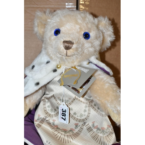 387 - A BOXED LIMITED EDITION MERRYTHOUGHT 'CELEBRATION OF A REIGN' TEDDY BEAR, produced for Danbury Mint ... 