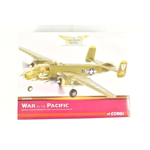 2 - TWO BOXED 1:72 SCALE CORGI AVIATION ARCHIVE MODEL MILITARY AIRCRAFTS, the first a limited edition Wa... 