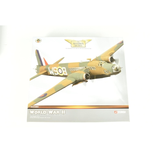 3 - TWO BOXED 1:72 SCALE CORGI AVIATION ARCHIVE MODEL MILITARY AIRCRAFTS, the first a new tooling 2004 V... 