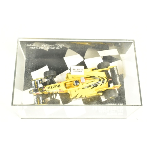 39 - SEVEN MINICHAMP  1.43 SCALE DIECAST MODELS, to includea Williams Renault FW16 Winner British GP July... 