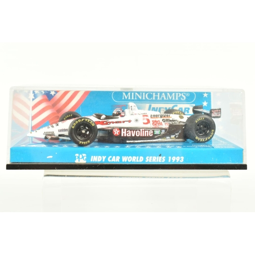 41 - EIGHT MINICHAMP 1.43 SCALE DIECAST MODELS, to include a a Vodafone McLaren Mercedes MP4-27 J Button ... 