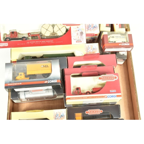 100 - A QUANTITY OF BOXED LLEDO AND CORGI TRACKSIDE MODELS, majority are Corgi issues, all appear complete... 