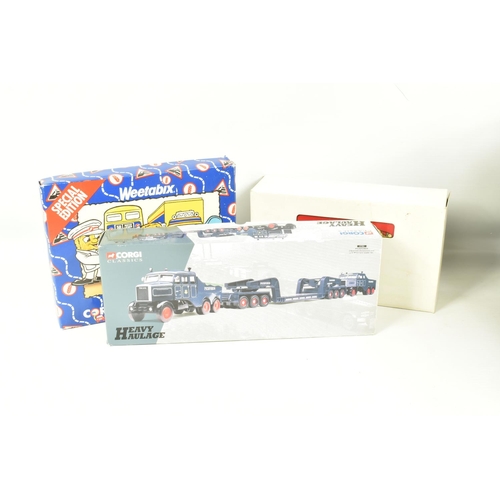 102 - A QUANTITY OF BOXED AND UNBOXED DIECAST LORRY, TRUCK, BUS AND TRAM MODELS, to include boxed limited ... 