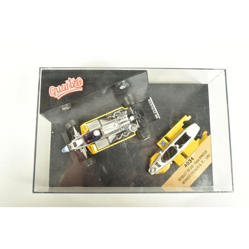 60 - FIVE BOXED DIECAST METAL RACING CARS, to include a PMA Minichamps 1:43 scale Williams F1 FW24 BMW no... 