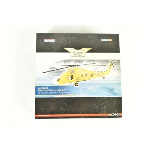 63 - FOUR BOXED 1:72 SCALE LIMITED EDITION CORGI AVIATION ARCHIVE DIECAST MODEL MILITARY AIRCRAFT, to inc... 