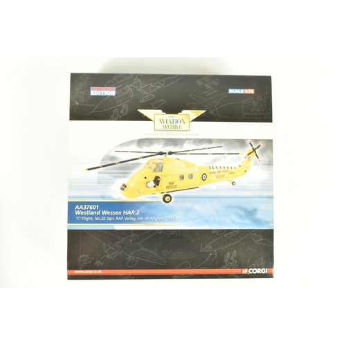 63 - FOUR BOXED 1:72 SCALE LIMITED EDITION CORGI AVIATION ARCHIVE DIECAST MODEL MILITARY AIRCRAFT, to inc... 