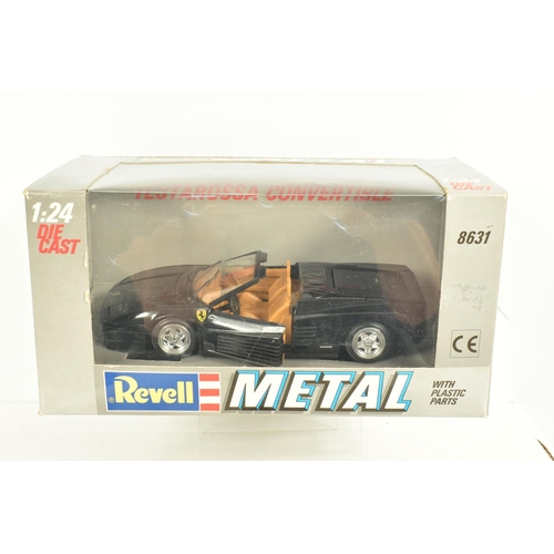 73 - TEN BOXED 1:24 SCALE DIECAST MODEL SPORT CARS, to include a  MotorMax Pagani 2012 Huayra Roadster in... 