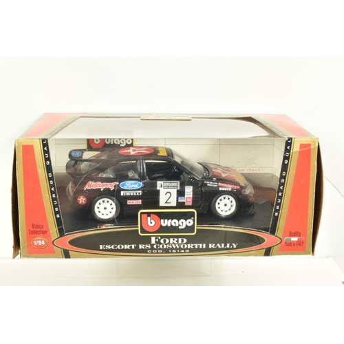 74 - TWELVE 1:24 SCALE DIECAST MODEL CARS, to include a Heritage Benetton Ford B194 with authentic livery... 