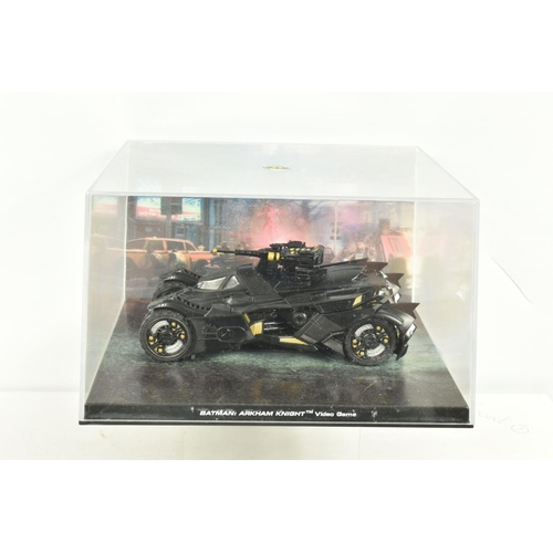 76 - A COLLECTION OF TWENTY-FIVE BATMAN AUTOMOBILIA MODELS AND TWENTY THREE MATCHING MAGAZINES, matching ... 