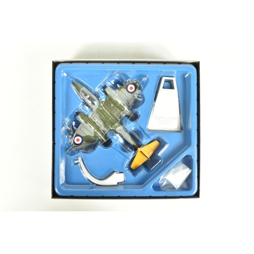 84 - FIVE BOXED CORGI AVIATION ARCHIVE 1:72 SCALE MODEL AIRCRAFTS, to include a Gloster Meteor F.Mk.8, it... 