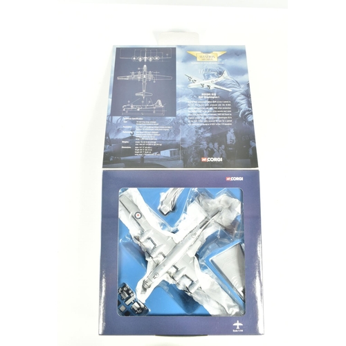 85 - FIVE BOXED 1:44 SCALE CORGI AVIATION ARCHIVE DIECAST MOEL MILITARY AIRCRAFTS, the first is a first i... 