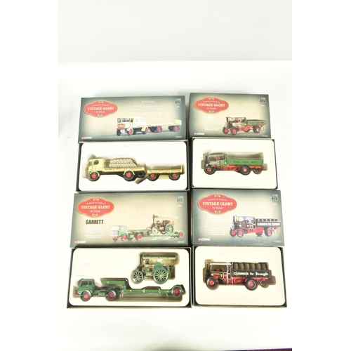 89 - EIGHT LIMITED EDITION CORGI VINTAGE GLORY OF STEAM DIECAST MODELS, the first is a 1:50 scale limited... 