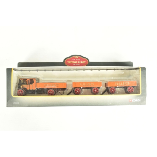 89 - EIGHT LIMITED EDITION CORGI VINTAGE GLORY OF STEAM DIECAST MODELS, the first is a 1:50 scale limited... 