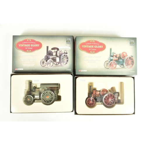 90 - NINE BOXED LIMITED EDITION 1:50 SCALE CORGI VINTAGE GLORY OF STEAM DIECAST MODELS, to include a 1918... 