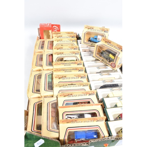 112 - A QUANTITY OF BOXED DIECAST VEHICLES, all are either Matchbox 'Models of Yesteryear' of Lledo 'Days ... 