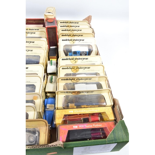 112 - A QUANTITY OF BOXED DIECAST VEHICLES, all are either Matchbox 'Models of Yesteryear' of Lledo 'Days ... 