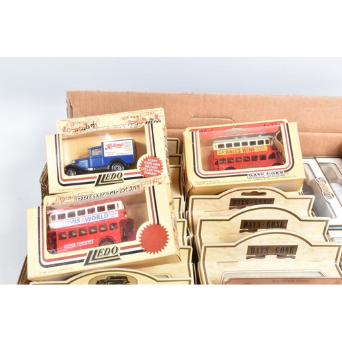 112 - A QUANTITY OF BOXED DIECAST VEHICLES, all are either Matchbox 'Models of Yesteryear' of Lledo 'Days ... 