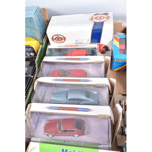 116 - A QUANTITY OF ASSORTED BOXED MODERN DIECAST VEHICLES, to include limited edition Corgi Vanguards inc... 